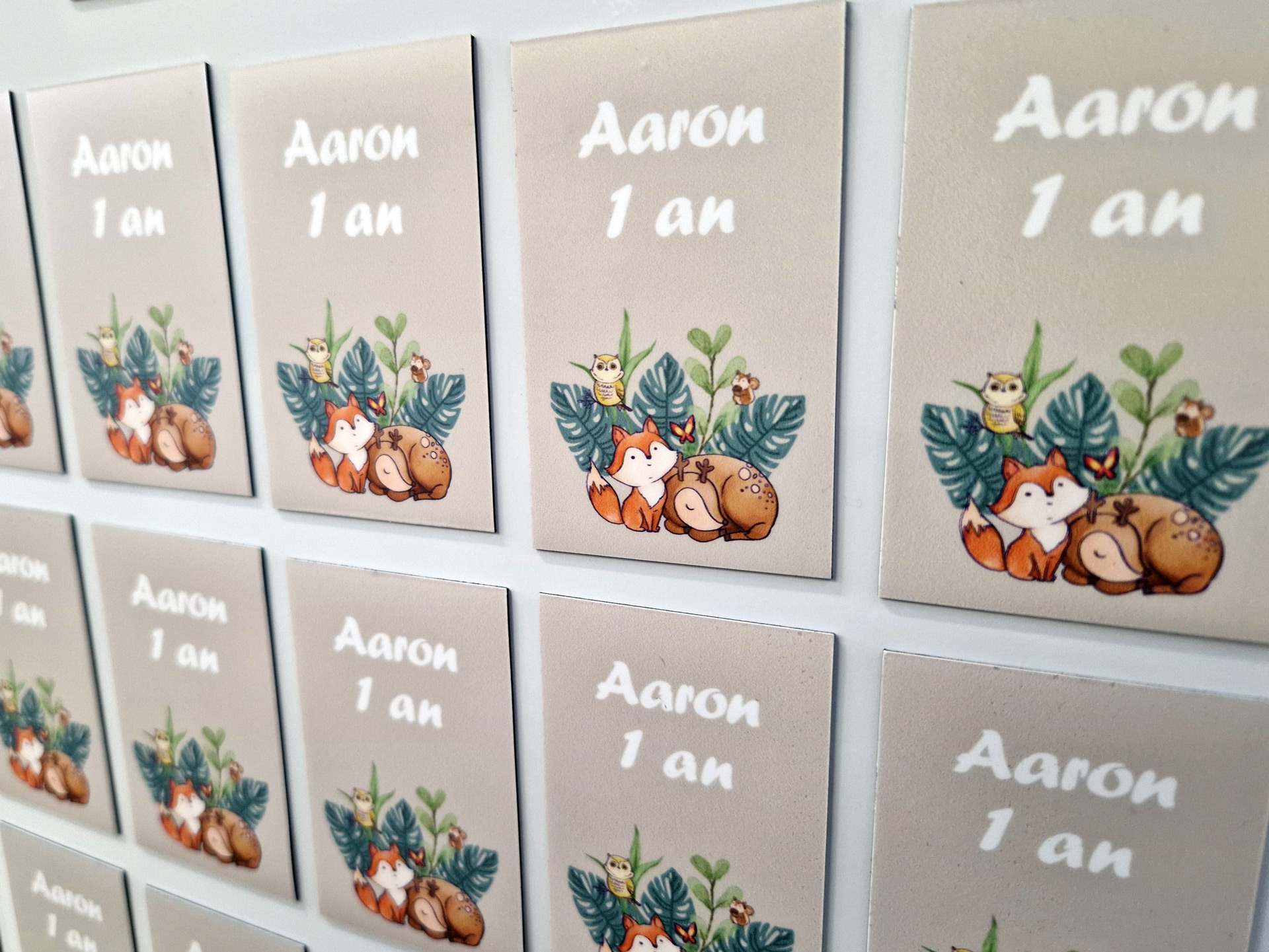 Aimants publicitaires personnalisés